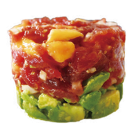 Atún con Aguacate, Mango