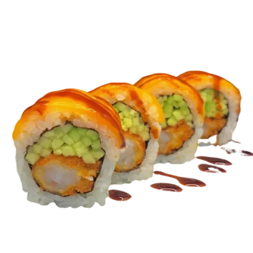 queso cheddar ebi roll