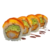 queso cheddar ebi roll