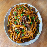 yakiudon de ternera i verdura